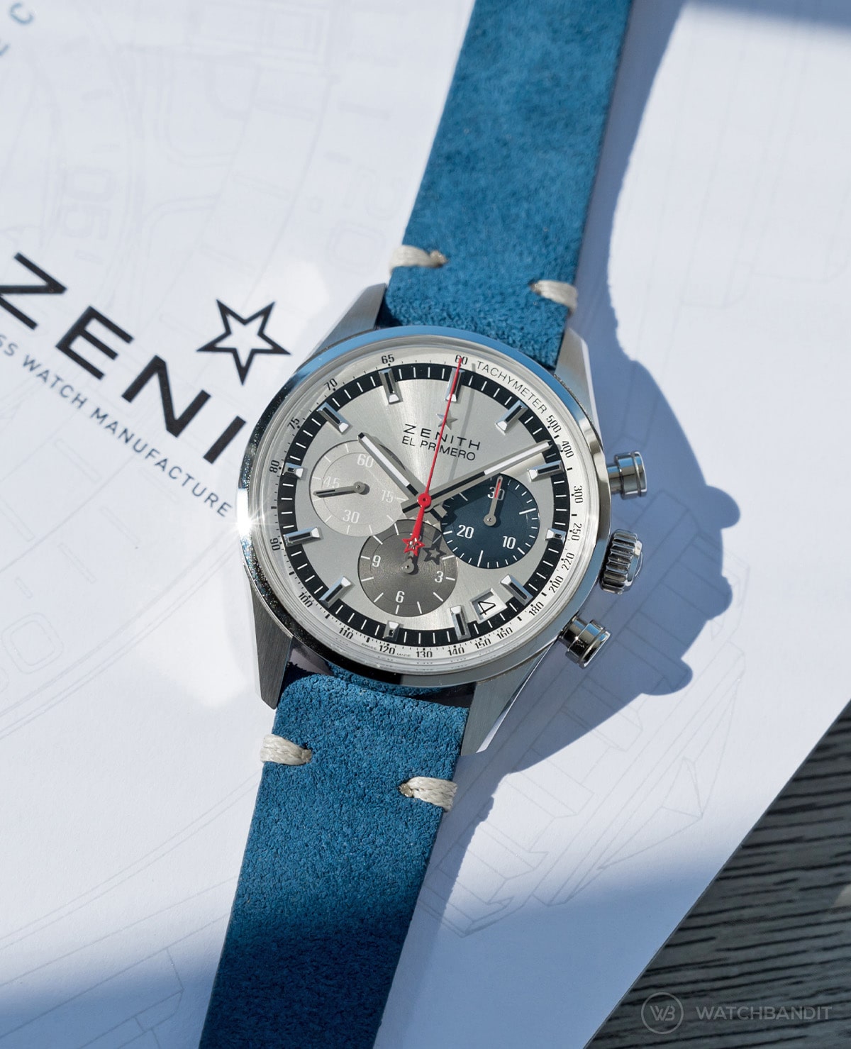 Zenith-El-Primero-Blue-Suede-Leatherstrap-Watchbandit2-min Zenith-El-Primero-Blue-Suede-Leatherstrap-Watchbandit2-min