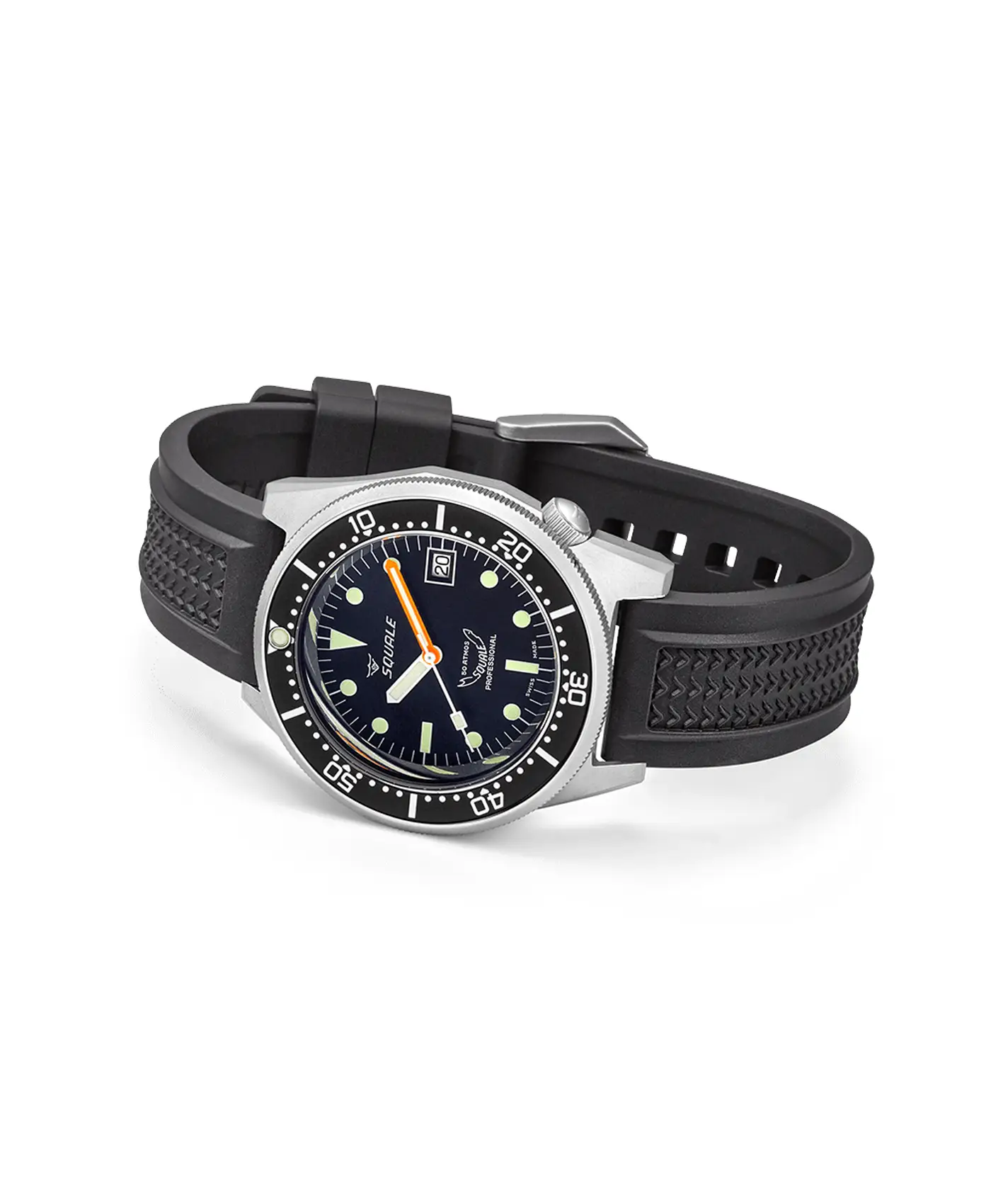 Squale – 1521 Series – Sandblasted Black - Full Squale – 1521 Series – Sandblasted Black - Full