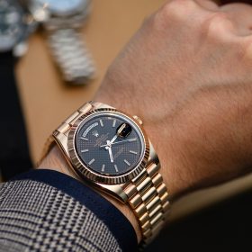 Rolex DayDate 18k Everose Gold