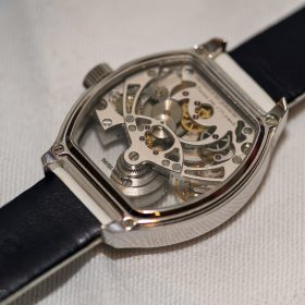Claude Meylan et Vaudaux Genève skeletonized movement Caseback