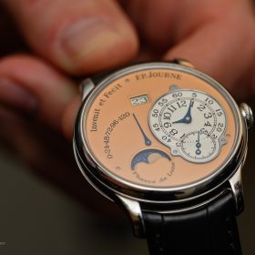 F.P. Journe Octa Lune 38 salmon dial