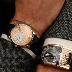 F. P. Journe Octa Lune Octa Lune Automatic 18k Rose Gold and UhrwerkUrwerk UR-103T 18k White Gold