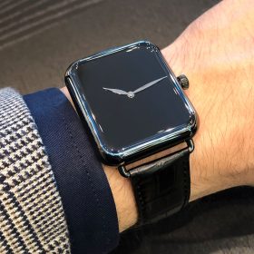 H. & Moser Cie. Swiss alp watch wristshot