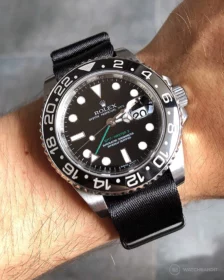 Rolex GMT-Black Strap