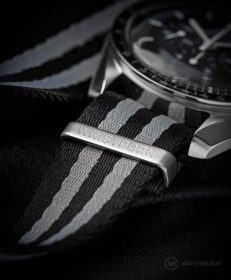 Black Grey striped James Bond Wristporn edition NATO strap