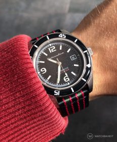 Spinnaker Fleuss SP-5055-02 am Bond NATO von WatchBandit