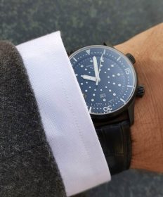 Marnaut Seascape wrist shot casual dive watch