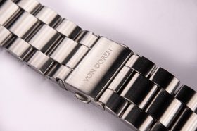 Von Doren URAED stainless steel bracelet clasp