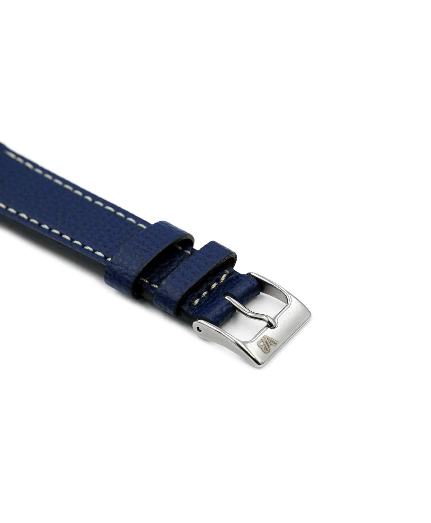 WB_premium_textured_leather-straps_Blue_side-min Textured calfskin leather watch strap night blue side watchbandit