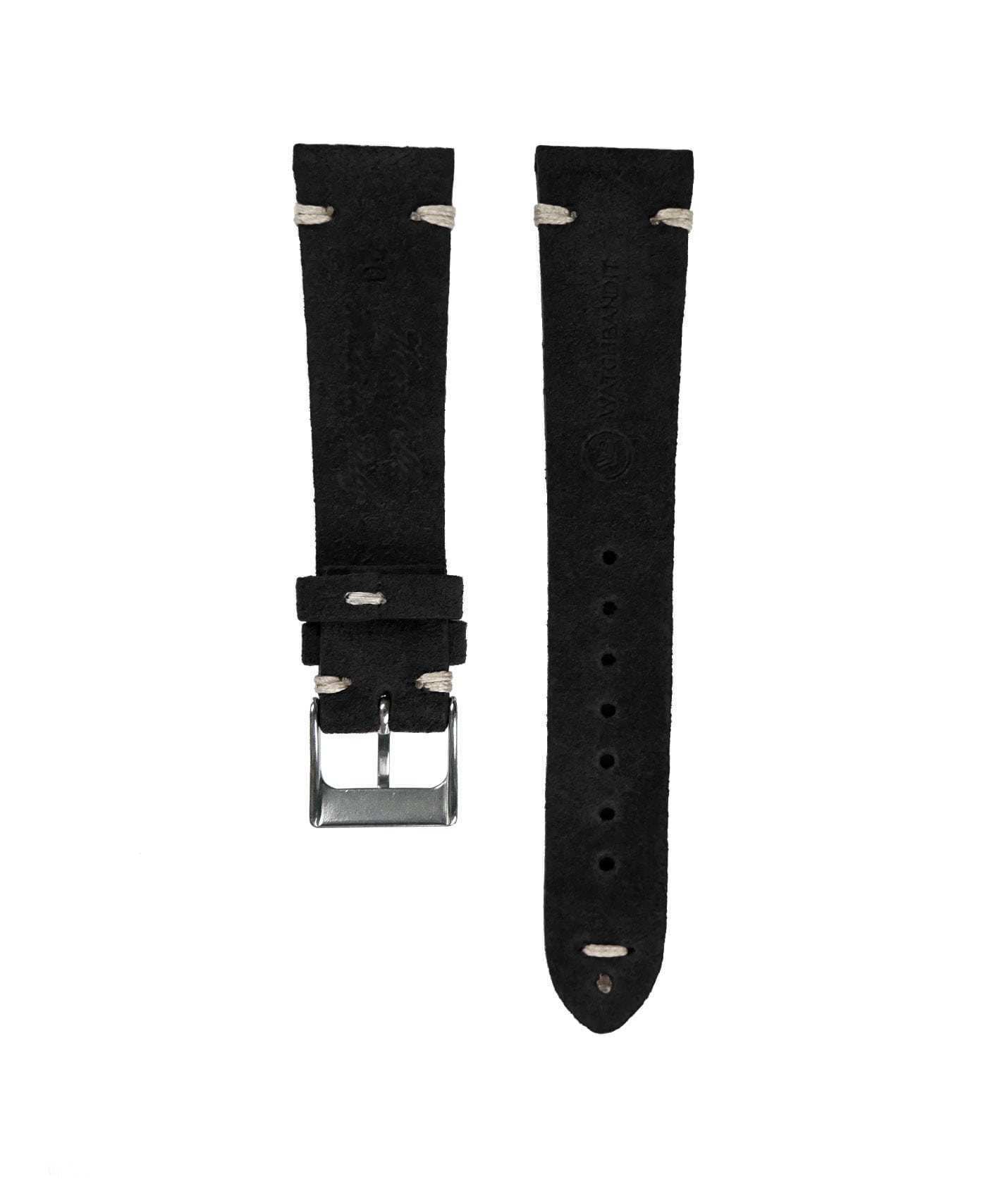 WB_premium_suede-straps_Black-back-min WB Original black suede watch strap back