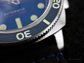 Spinnaker_Hull Diver_bezel close up