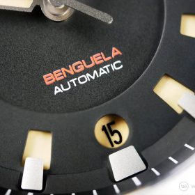 Draken Bengula Watch - sandwich dial date window