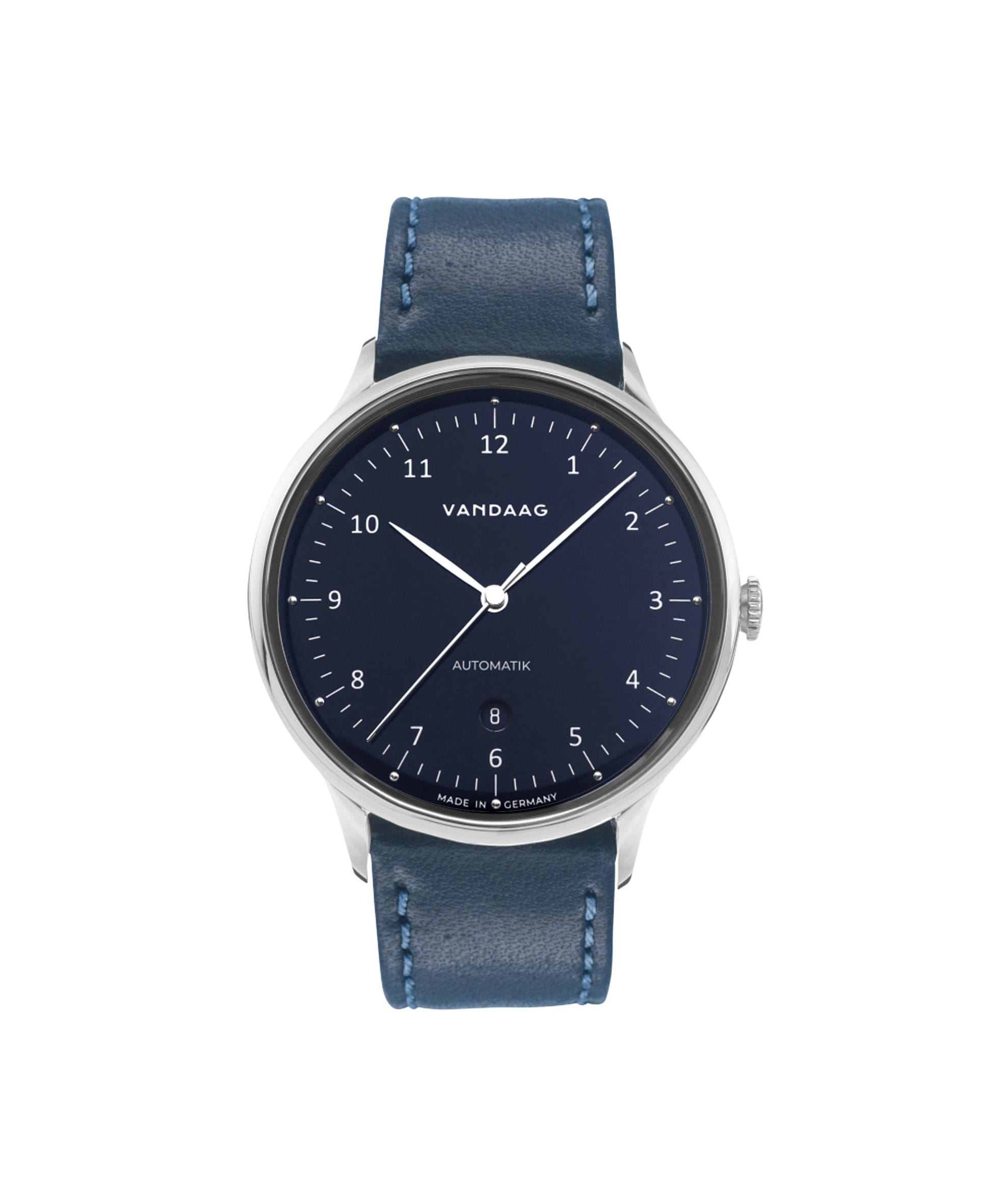 VANDAAG Primus Automatic steel-blue front-min VANDAAG Primus Automatic steel-blue front