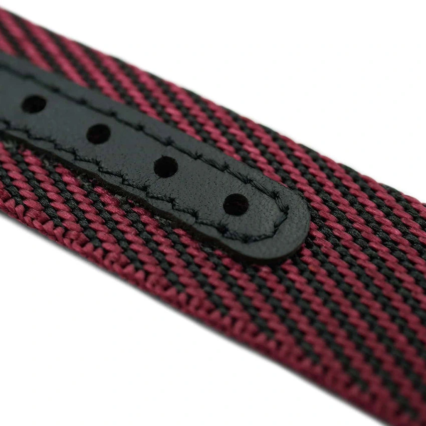 ezgif-3-47a59d05ca Premium Adjustable Single-Pass Nylon Strap – Black Burgundy detail