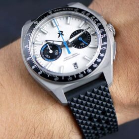 RZE Valour - Black Rhombus Rubber strap