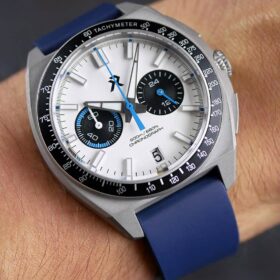 RZE Valour - Blue Classic Style Rubber strap