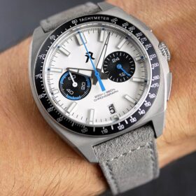 RZE Valour - Grey Suede strap