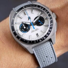 RZE Valour - Grey Tropical Style Rubber strap