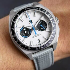 RZE Valour - Light Grey Sailcloth strap