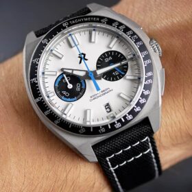 RZE Valour - Sailcloth strap black white