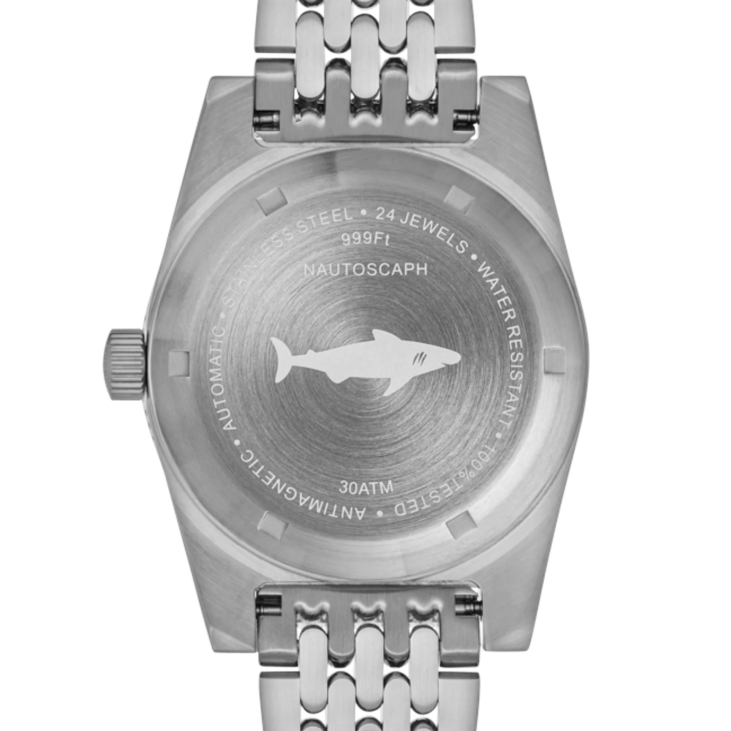 Alsta - Nautoscaph - Silver - case back Alsta - Nautoscaph - Silver - case back