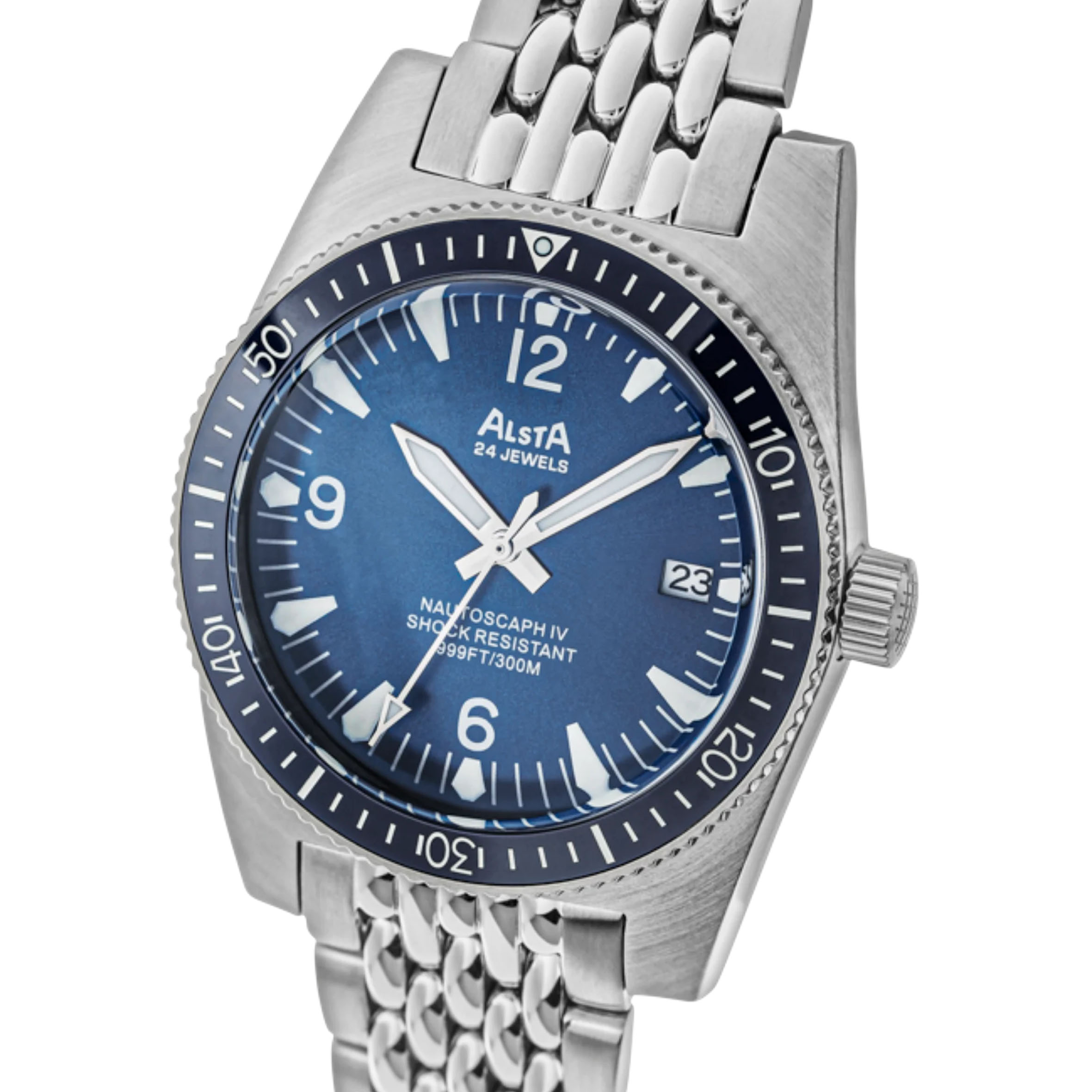 Alsta - Nautoscaph - blue - close up Alsta - Nautoscaph - blue - close up