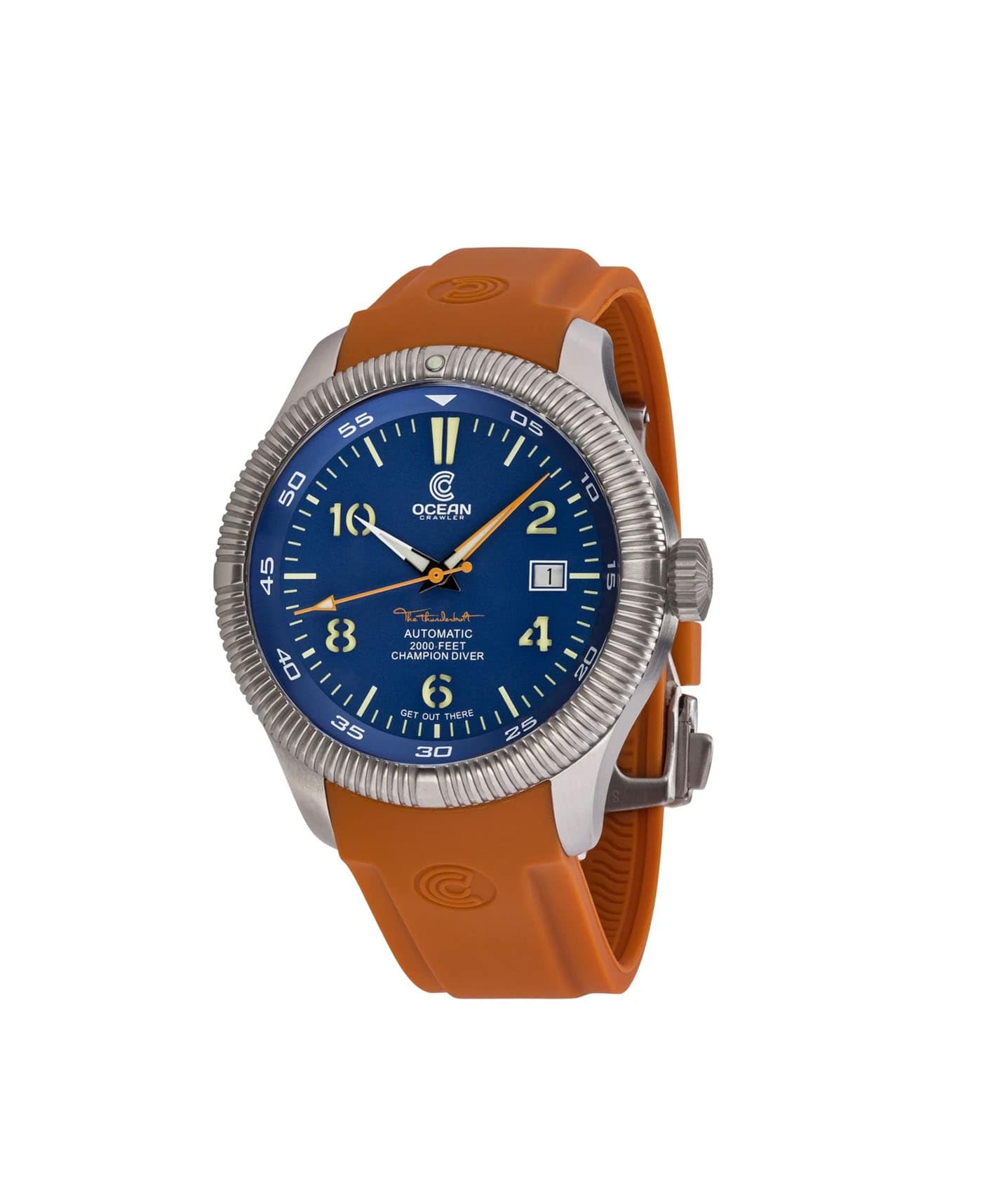 Ocean Crawler Champion Diver - Blue V2 - Front-min Ocean Crawler Champion Diver - Blue V2 - Front