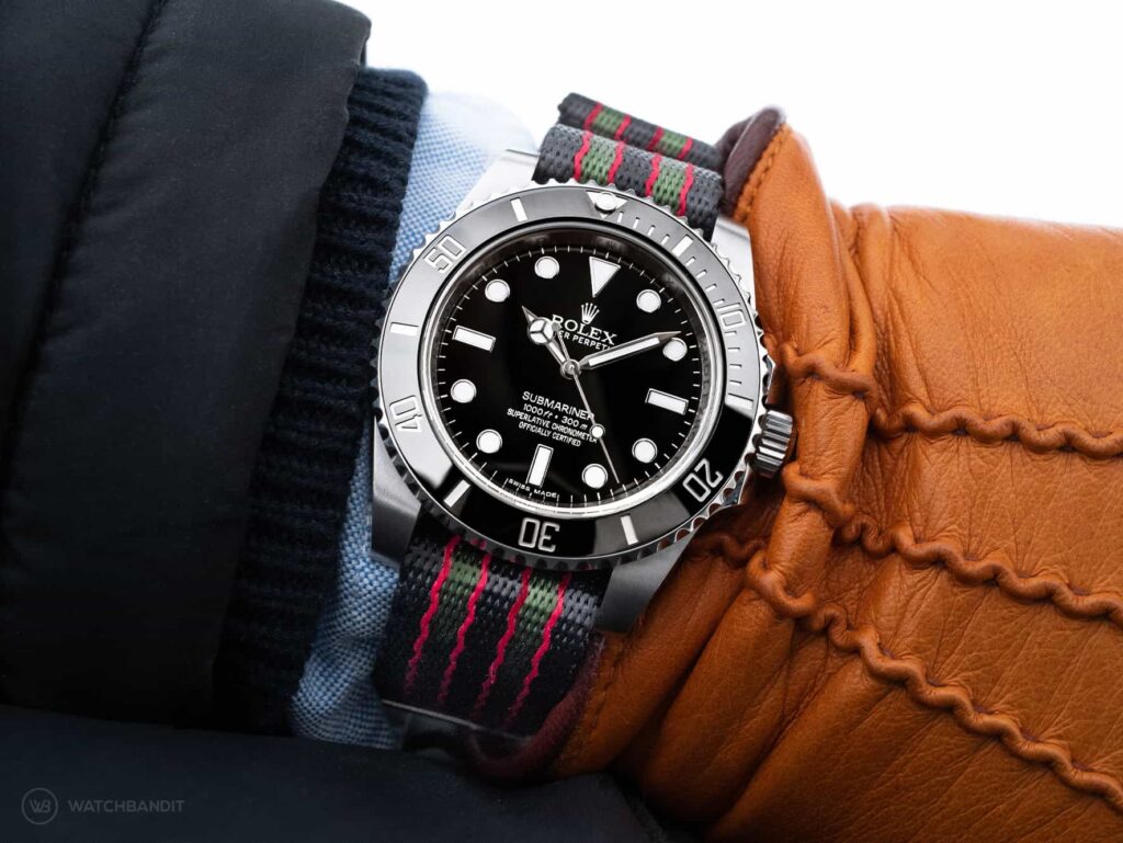 Rolex Submariner-Bond NATO strap-Wrist shot 2-min Rolex Submariner-Bond NATO strap-Wrist shot