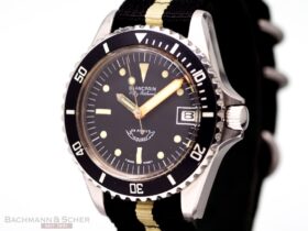 Vintage Blancpain Fifty Fathoms Squale, Bild: ©Bachmann & Scher GmbH / Watchandco GmbH