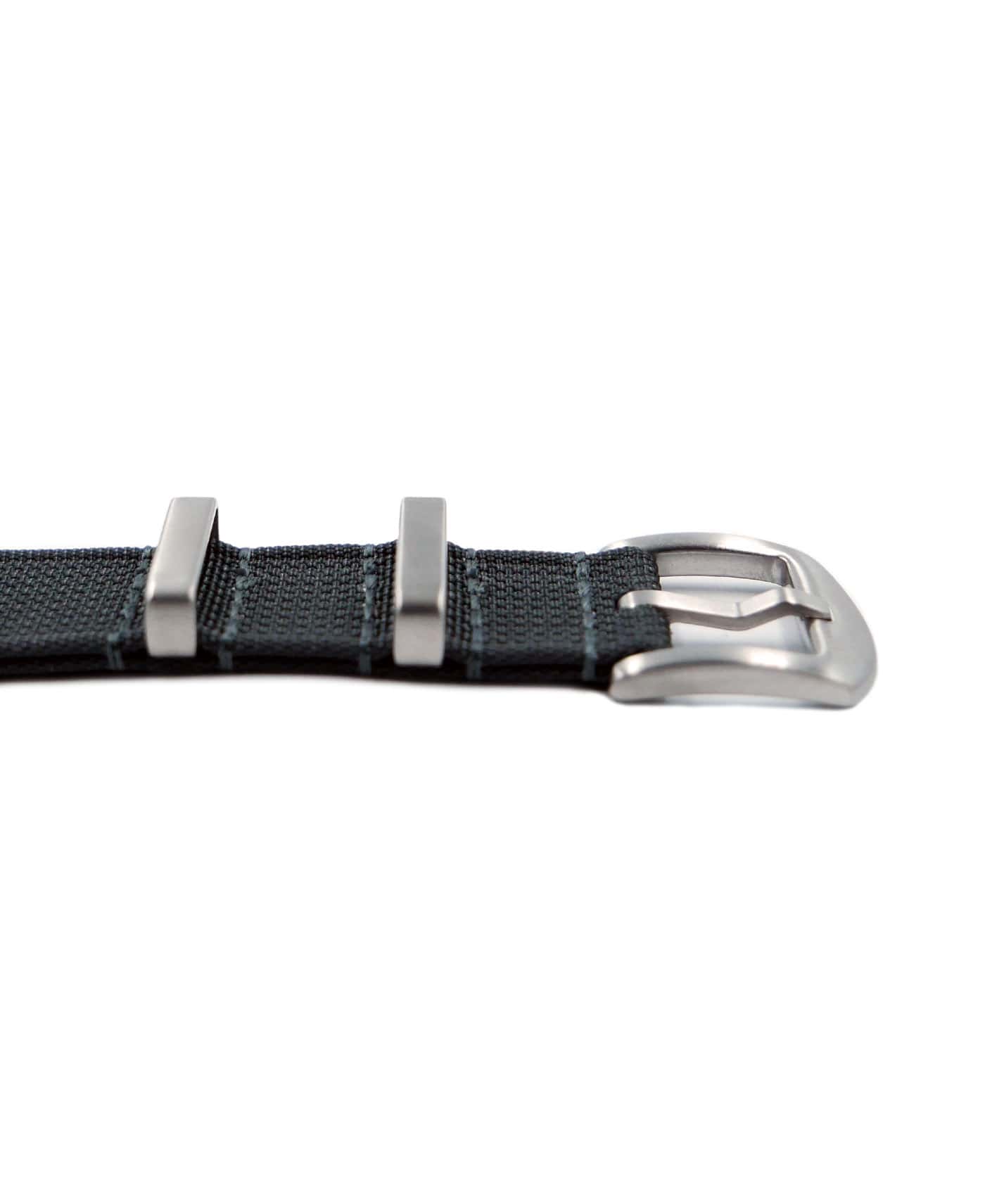 Ripped Nato Strap - Grey - Buckle-min Ripped Nato Strap - Grey - Buckle-min