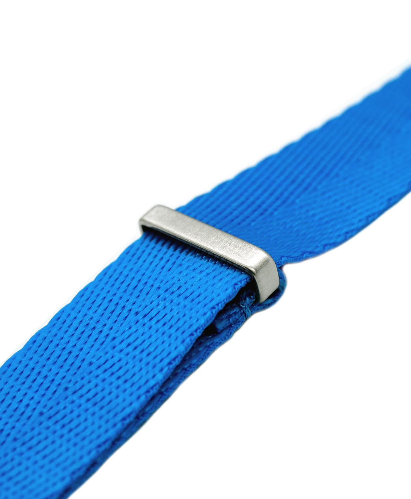 Herringbone Nato Strap - Aquamarine Blue - Side-min Herringbone Nato Strap - Aquamarine Blue - Side-min