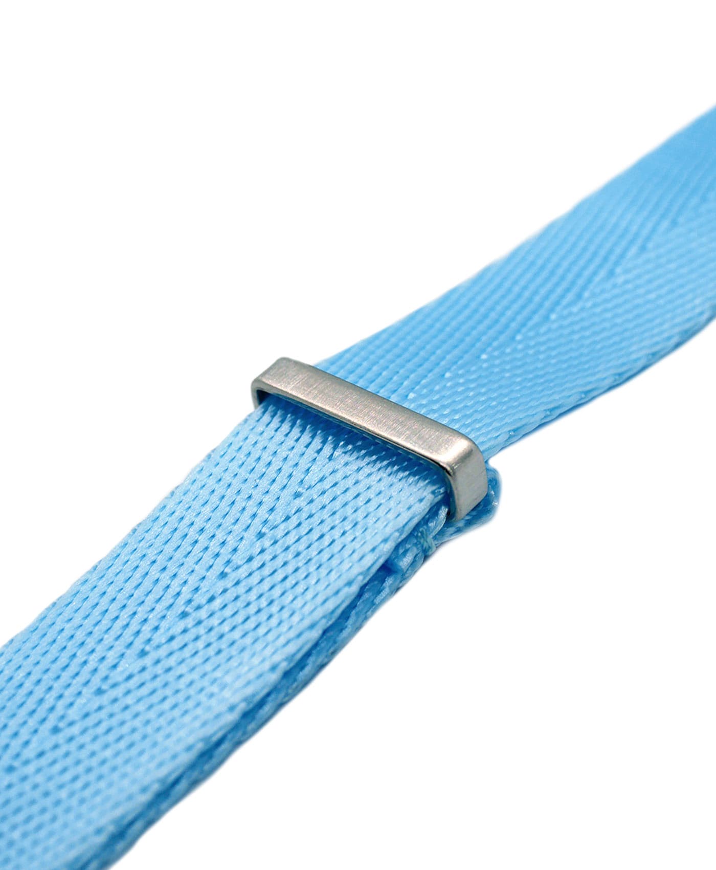 Herringbone Nato Strap - Light Blue - Side-min Herringbone Nato Strap - Light Blue - Side-min