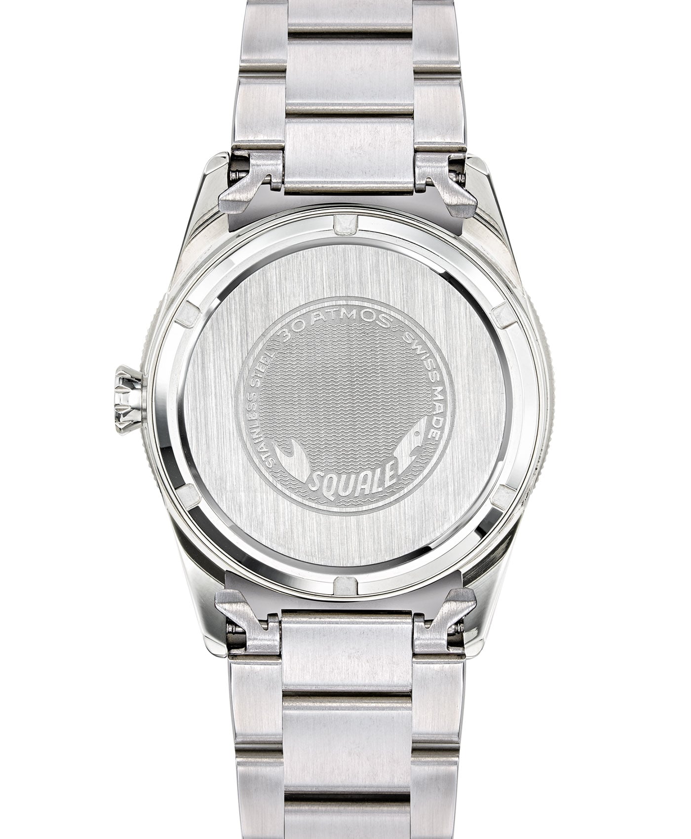 Squale - SUB 39 - GMT Vintage - Blue - Metal Bracelet - case back-min Squale - SUB 39 - GMT Vintage - Blue - Metal Bracelet - case back-min