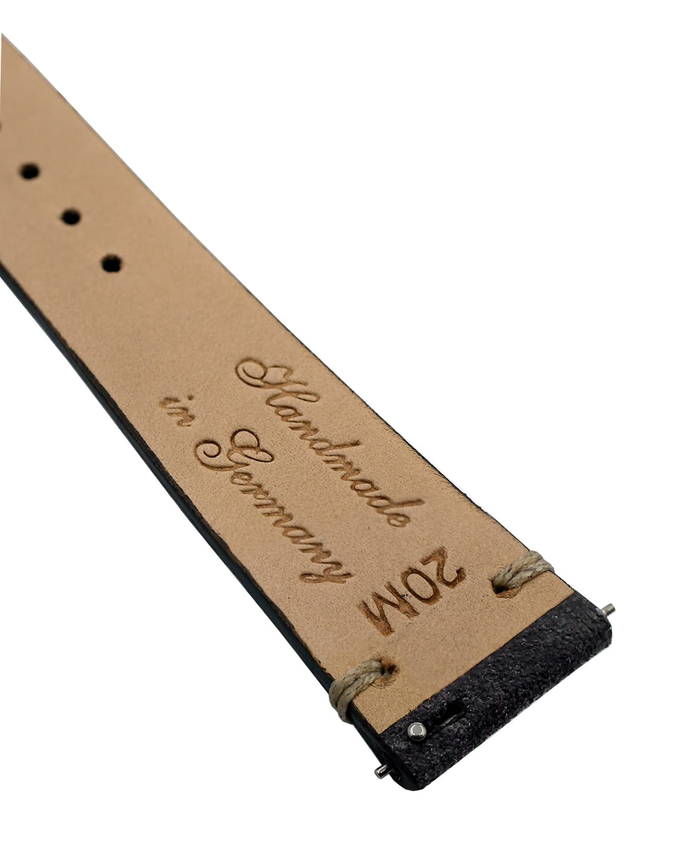 Jelsdal_Vintage Suede-Watch Strap-Dark Grey-close up-min Jelsdal_Vintage Suede-Watch Strap-Dark Grey-close up-min