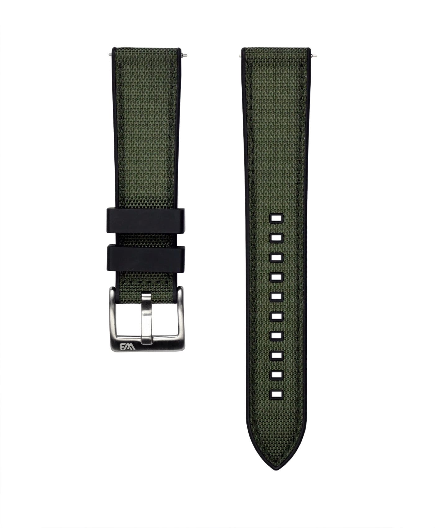 Rubber-Sailcloth-strap-Green-min Rubber-Sailcloth-strap-Green-min
