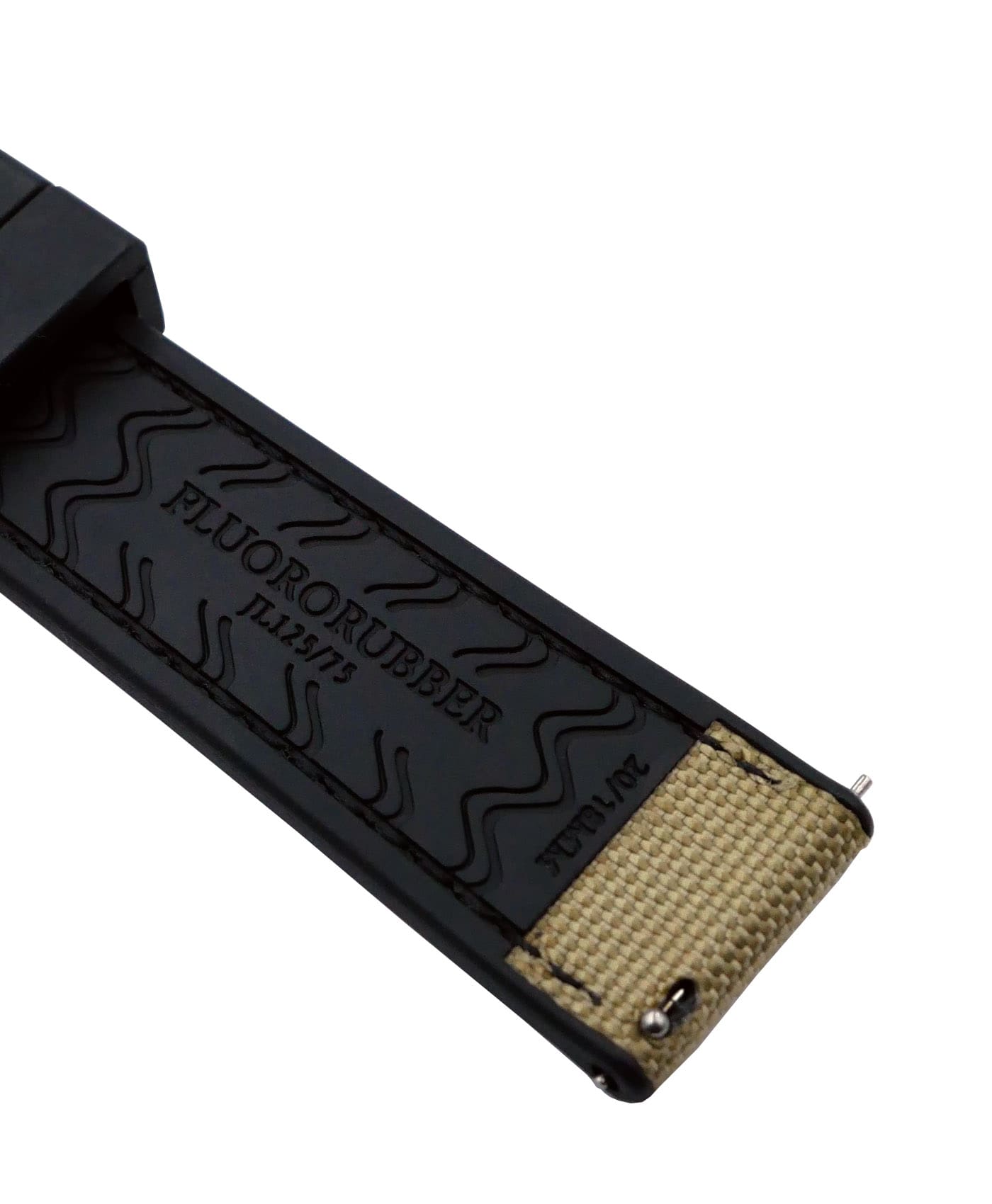 Rubber-Sailcloth-strap-Khaki-detail-min Rubber-Sailcloth-strap-Khaki-detail-min