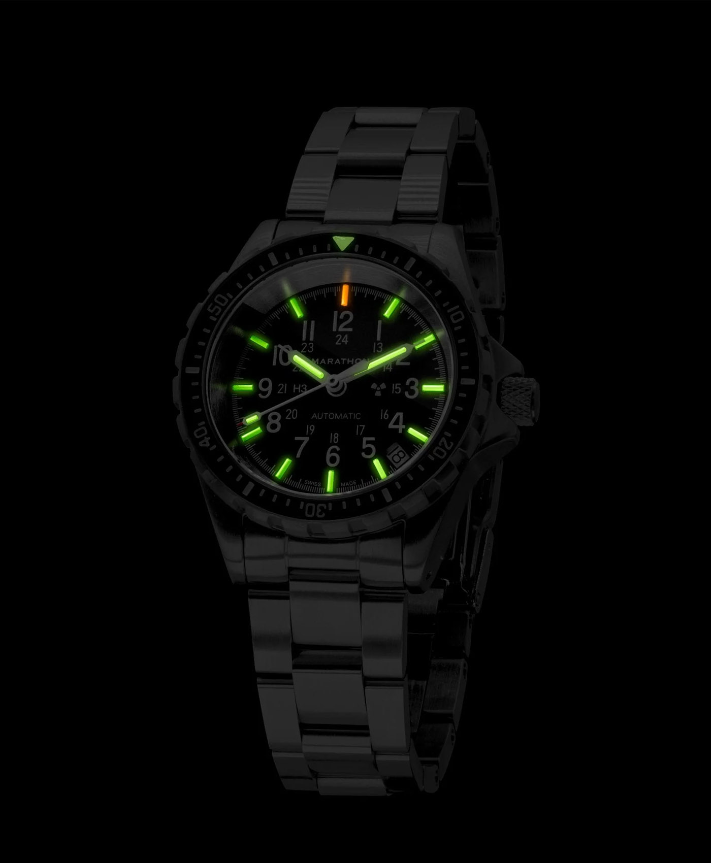 Marathon-36mm-Medium-Divers-Automatic-MSAR AUTO-With-Stainless-Steel-Bracelet-lume Marathon-36mm-Medium-Divers-Automatic-MSAR AUTO-With-Stainless-Steel-Bracelet-lume