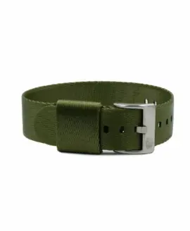 Jelsdal - Vintage Military Single Pass Nylon Strap - Green