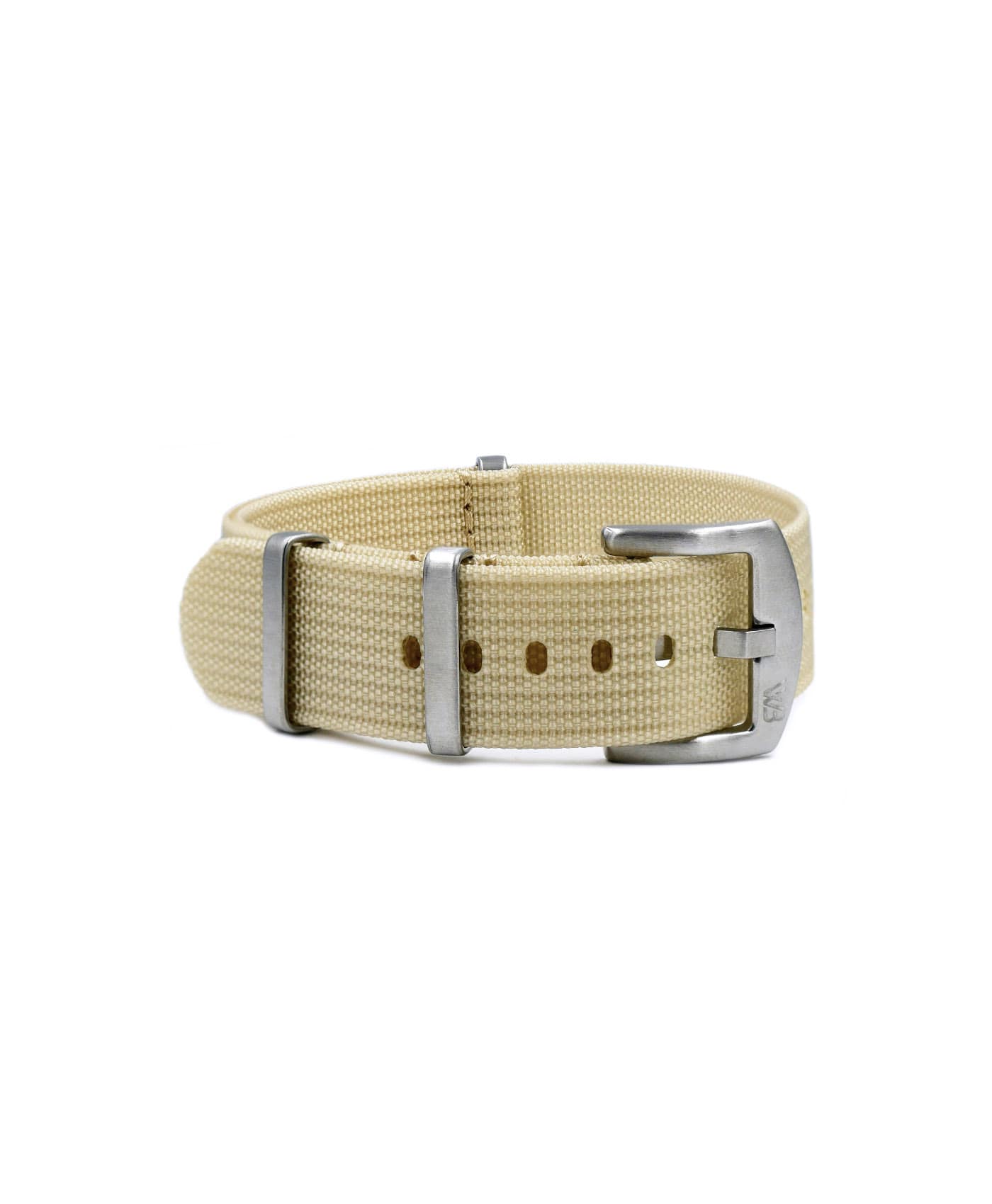 Ribbed Nato Strap - Beige - WB Original-min Ribbed Nato Strap - Beige - WB Original-min