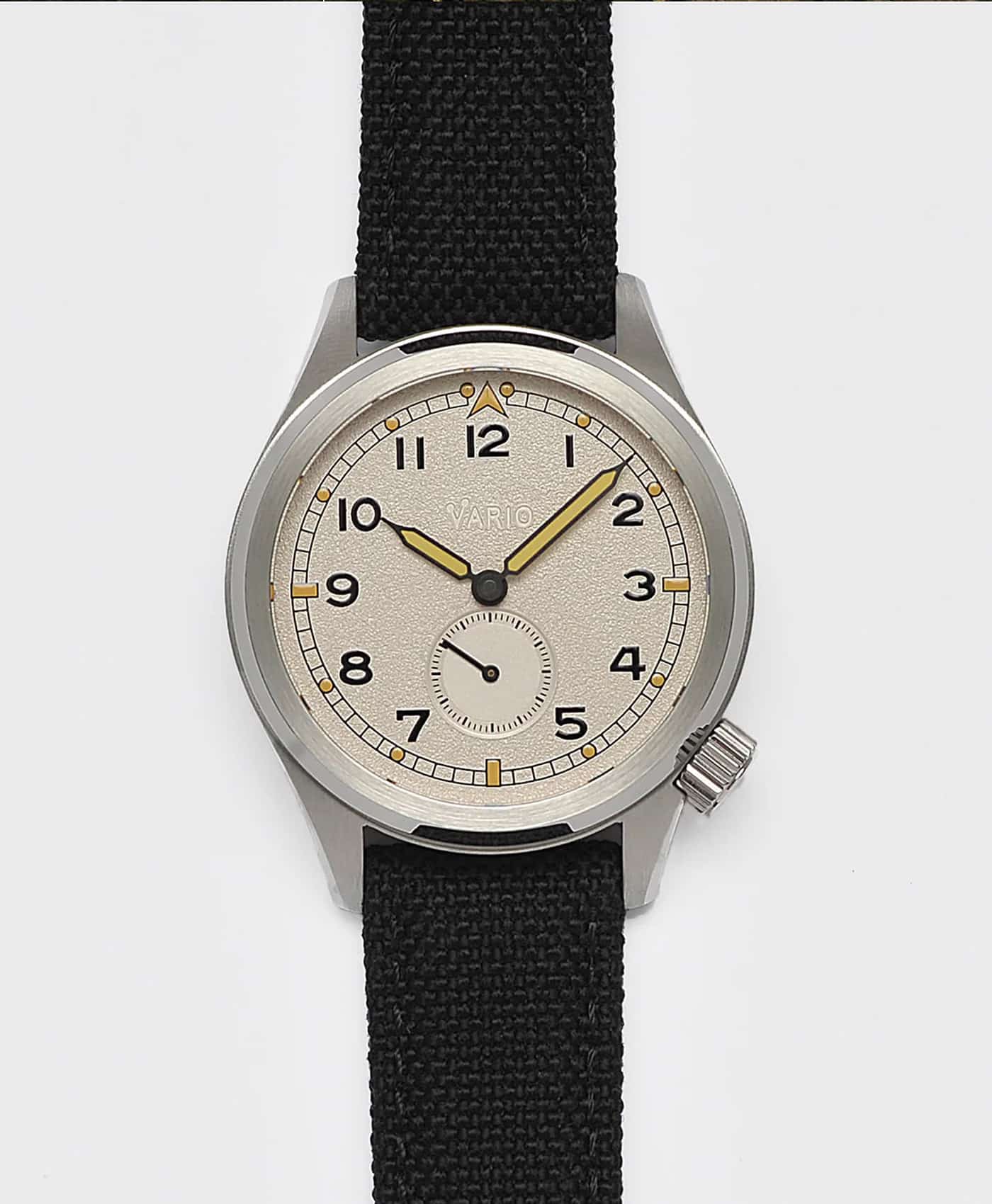 Vario - 1945 D12 - Raven Beige Field Watch-min Vario - 1945 D12 - Raven Beige Field Watch-min