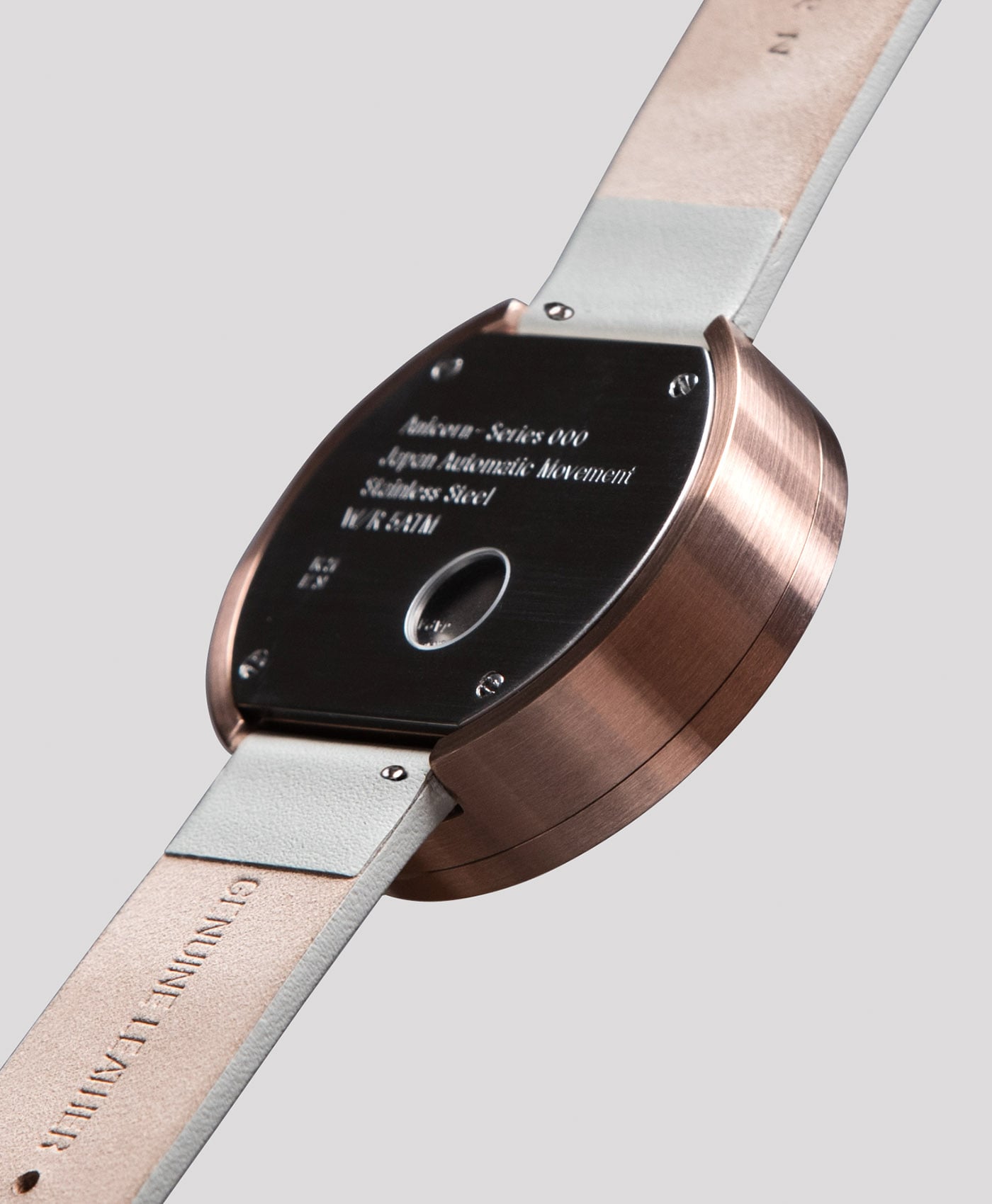 ANICORN - Series 000 - Rose Gold & Grey-case back-min ANICORN - Series 000 - Rose Gold & Grey-case back-min