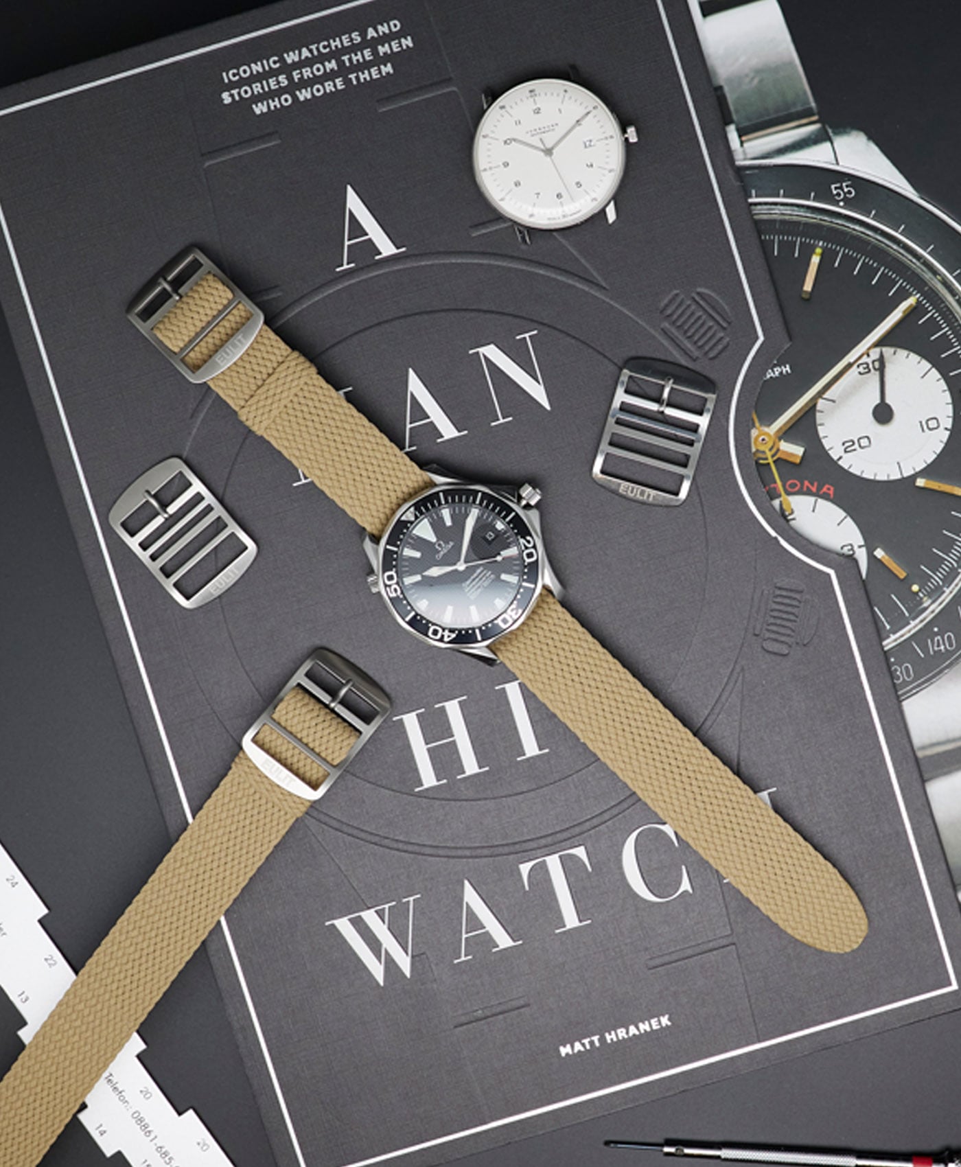 Eulit - Baltic Perlon Strap - Beige-mood-min Eulit - Baltic Perlon Strap - Beige-mood-min