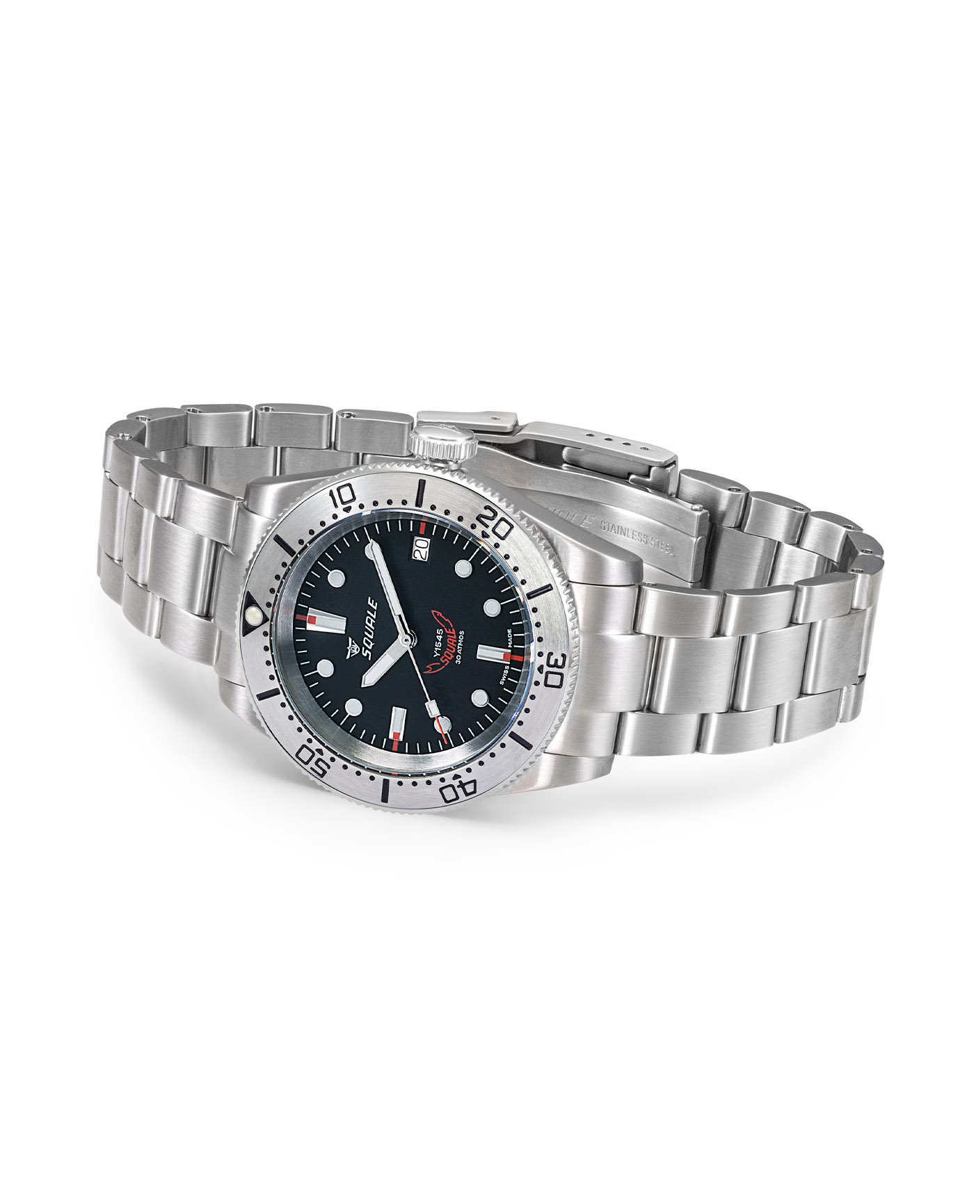 Squale - 1545 Series - 1545SSBK.AC-1 Squale - 1545 Series - 1545SSBK.AC-1