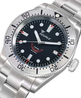 Squale - 1545 Series - 1545SSBK.AC-close up