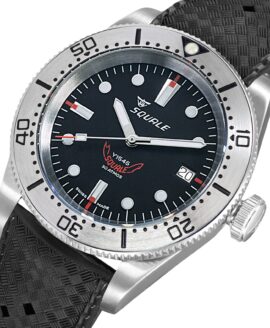 Squale - 1545 Series - 1545SSBK.HT-close up-min