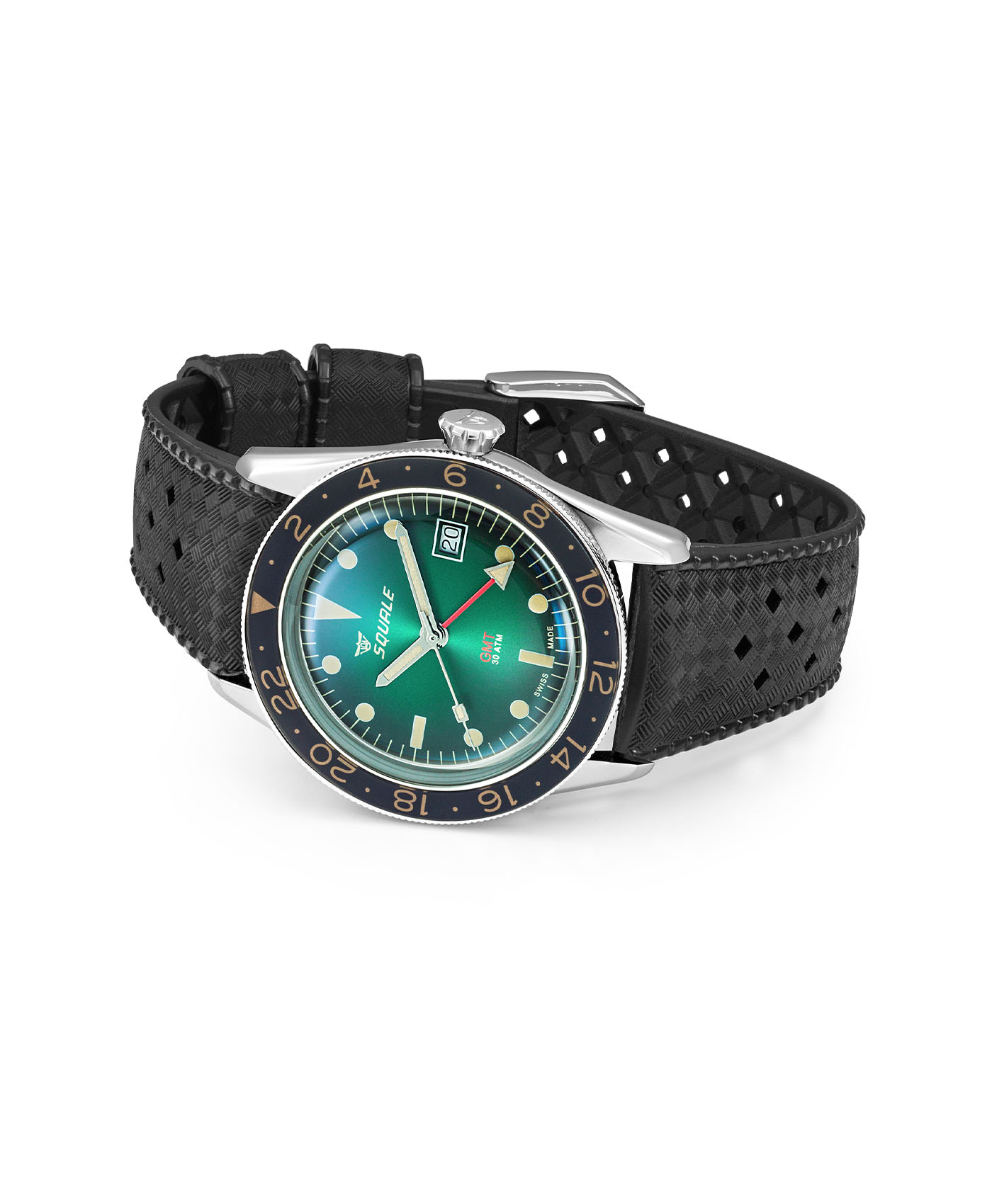 Squale - SUB 39 - GMT Vintage - Grün 1 Squale - SUB 39 - GMT Vintage - Grün 1