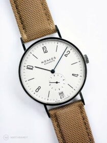 NOMOS Tangente Strap guide Cordira Khaki WB original-min