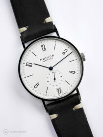 NOMOS Tangente Strap guide Vintage leather black WB original-min