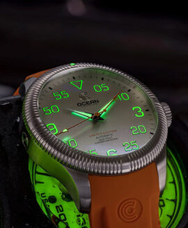 Ocean Crawler Champion Diver - Limited Edition - Submarine Silver-lume
