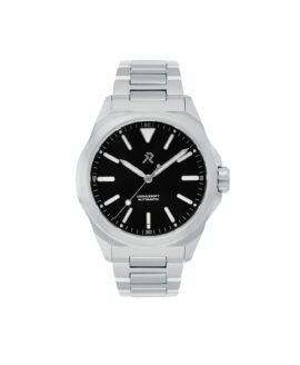 RZE – Resolute Pro - Jet Black Enamel - Titanium Bracelet-min